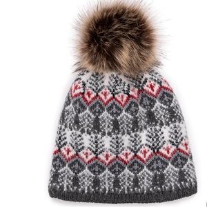 🆕 🎉HP🎉Muk Luks Women's Vintage Pom Beanie